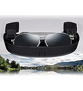 BIBIBO Glasses Holder for Audi A3 8V A4 B8 B9 A5 A6 C7 C8 Q3 8U Q5 Q7, Car Sun Visor, Sunglasses ...