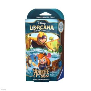 Ravensburger Disney Lorcana Trading Card Game for Adults and Kids Age 8 Years Up - Starter Deck B - Set 6: Azurite Sea - Collectable TCG