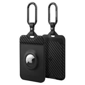 Spigen AirFit PU Key Card Holder with AirTag Slot