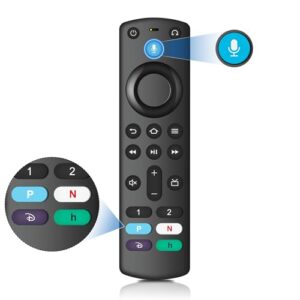 Voice Remote Control 3rd gen Pro Plus for Fire AMZ Smart TVs Cube/TV Stick/Lite/4K/4K Max and Compatible with Insignia/Toshiba/Pioneer Fire Smart TVs