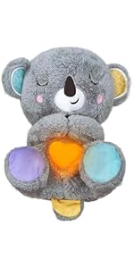 Anxiety Bear Breathing Plush Stuffed Animal Soothing Breathing Otter Calming Dog Relief Elephant ...