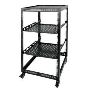 Tecmojo 20U Open Frame Network Rack for Servers&AV Gear