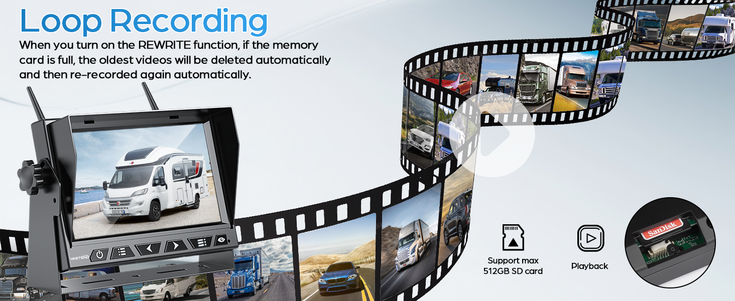 reversing camera kit