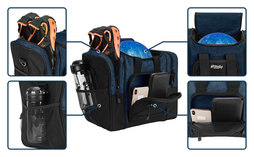 single bowling ball bag