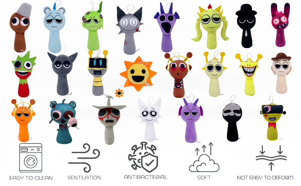 Horror Game Plushies