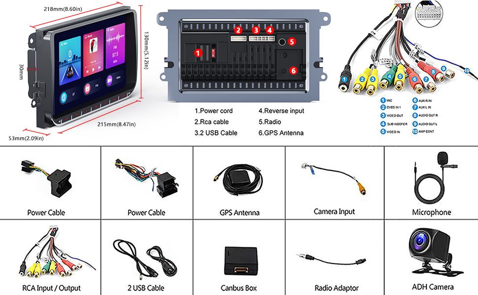 car radio for VW golf