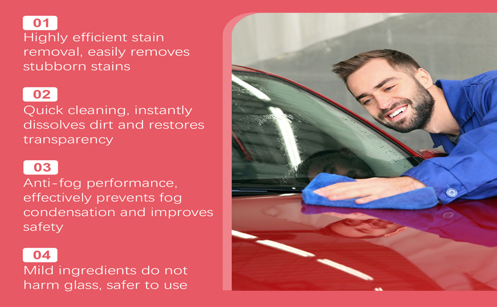 Glass Cleaning Board for Car Screen