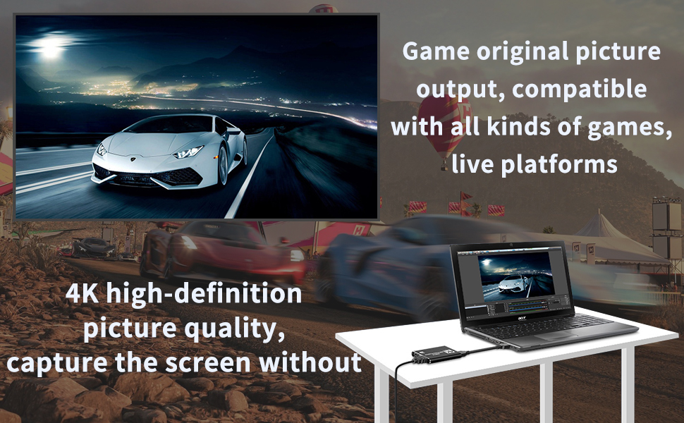 4K high-definition picture quality