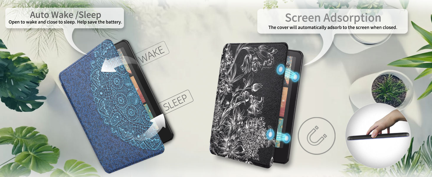 WALNEW Case for 7&amp;#34; Kindle Paperwhite 12th Generation 2024