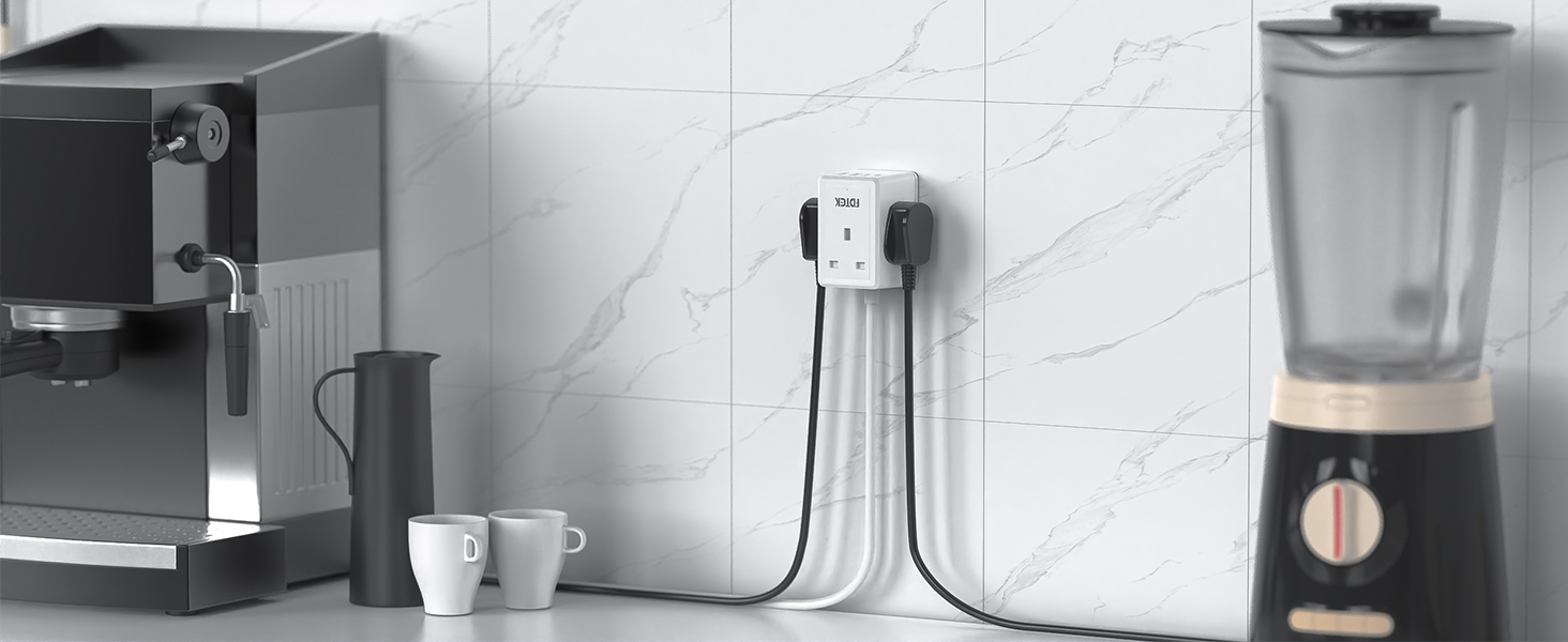 wall mount power extension for kitchen