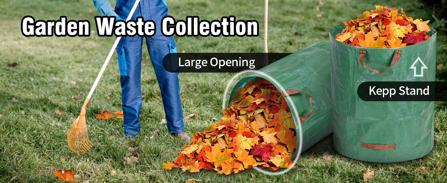 garden refuse bags with handles