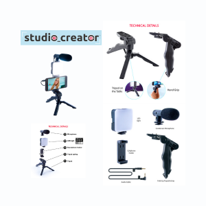 Studio Creator Podcast & Vlogging Kit