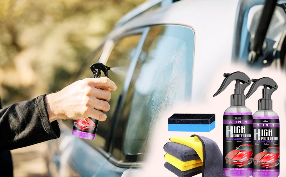 3 In 1 High Protection Quick Car Coating Spray