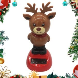 DAWCBVJQ Chirstmas Solar Powered Dancing Toys