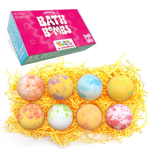 8 x Bath Bombs Value Gift Set from Zimpli Gifts
