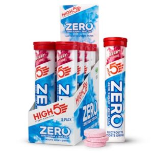HIGH5 ZERO Electrolyte Tablets | Hydration Tablets Enhanced with Vitamin C | 0 Calories & Sugar Free | Boost Hydration