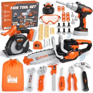 Vanplay Kids Tool Set Kids Toys Kids Tool Kit with Electric Drill
