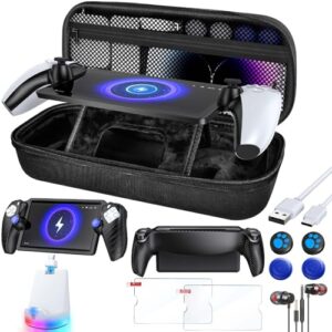 Auarte 13 in 1 Bundle Accessories for Playstation Portal with RGB Charging Dock