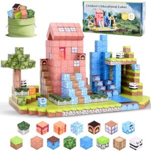 Magnetic Blocks - 100PCS Magnetic Building Blocks for Kids
