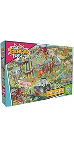 Jokesaws: Country Show Chaos 1000 Piece Jigsaw Puzzle | Funny Jigsaw Puzzle | Sustainable Jigsaw ...