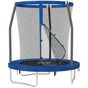 SPORTNOW Trampoline with Safety Enclosure Net