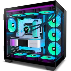 FOIFKIN PC Case - Pre-Installed 6 PWM ARGB Fan