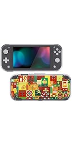 playvital Custom Protective Case for Nintendo Switch Lite, Soft TPU Slim Case Cover for Nintendo ...