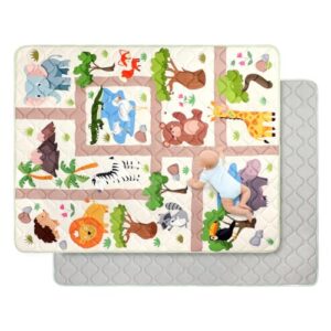 Extra Large Baby Play Mat for Floor 150x180 cm