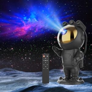 SZPACMATE Astronaut Galaxy Star Projector Starry Night Light