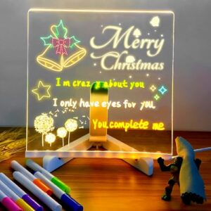 LED Note Board with 7 Colors Pen