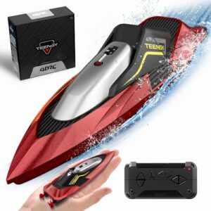 4DRC RC Boats for Kids,Fast Remote Control Boat for Pools Lakes River