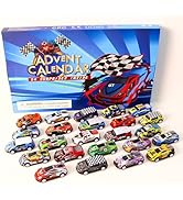 Fiorky Car Toy Advent Calendar 2024 Kid, 24 Days Christmas Countdown Calendar Vehicles Toys Xmas ...