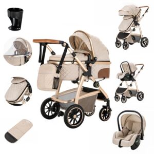 Zkiprm Baby Stroller 3-in-1