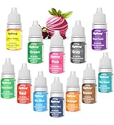 Food Colouring Powder Set, 6 Colour Neon Food Colouring Concentrated Dye for Baking Dessert, Vibr...