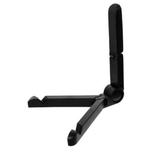 CRILSTYLEO Adjustable Foldable Vinyl Record Display Stand for Household and Office Use Plastic Record Storage Rack for Albums and Collectibles