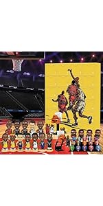Basketball Advent Calendar 2024, Advent Calendar 2024 Basketball Set, Cool Basketball Gifts for B...