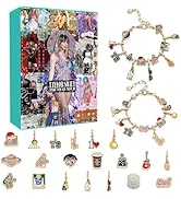 Fiorky 2024 Taylor Christmas Advent Calendar Bracelets, Music Lover Advent Calendar Bracelets, 24...