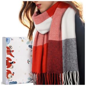 Ladies Scarf Christmas Gifts for Women: Blanket Scarf Gifts for Mum Christmas Stocking Fillers Women Gifts for Her