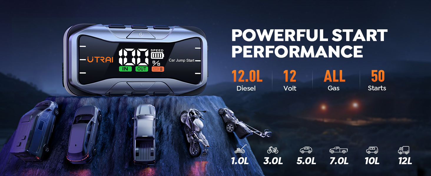 Jump Starter Power Pack