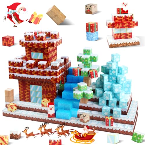 Christmas Magnetic Building Blocks