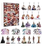 Fiorky 2024 Taylor Christmas Advent Calendar, Music Lover Christmas Advent Calendar Gift Kit, 24 ...