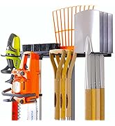 Toolganize Garage Power Tool Storage Organiser - Workshop Wall Mounted Storage Rack & Charging St...