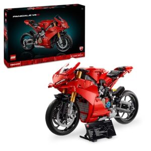 LEGO Technic Ducati Panigale V4 S Motorcycle Model - Building Sets for Adults