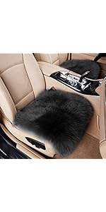 Big Ant Winter Plush Car Seat Cushion,Universal Car Seat Pad Soft Long Wool Warm Seat Cushions Co...