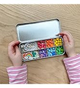 COTTON TWIST Kids Jumbo Watercolour Pencils Tin - School Children Creative Painting Pencil Set fo...