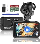 Dash Cam with Card, 1080P FHD Dashcam Front Dash Cams DVR Dashboard Camera, Dash Camera with Nigh...