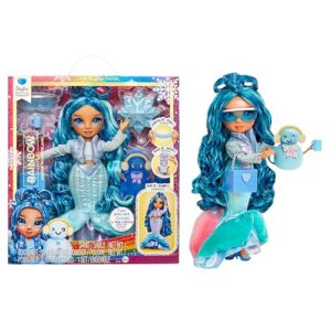 Rainbow High Winter Wonderland - Skyler (Blue) - 28 cm Fashion Doll