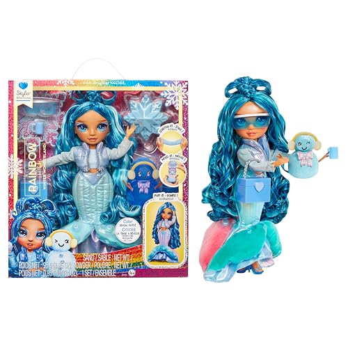 Rainbow High Winter Wonderland - Skyler (Blue) - 28 cm Fashion Doll