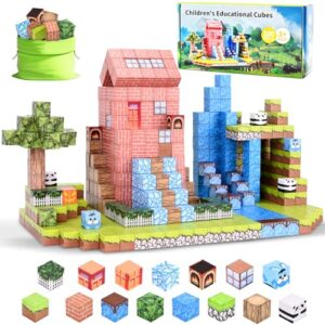 Magnetic Blocks - 100PCS Magnetic Building Blocks for Kids