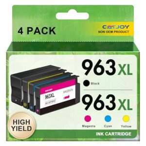 CATJOY 963XL Ink Cartridges Multipack Compatible for HP 963XL HP 963 for HP Officejet Pro 9010 Ink Cartridges